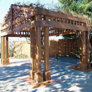 Back Patio Arbor 2