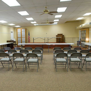 seating and stage